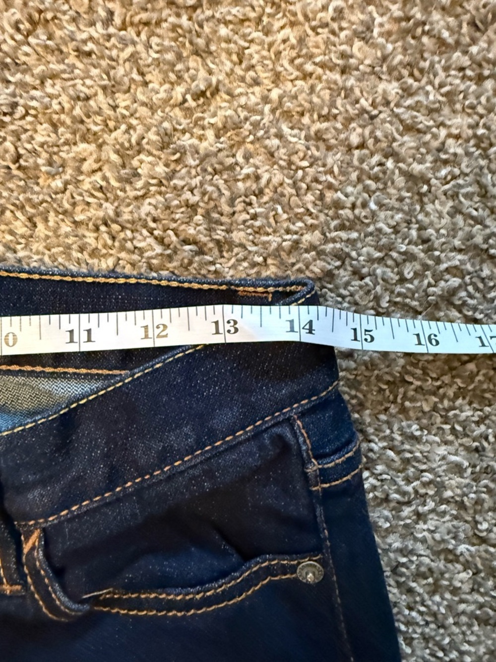 Armani Exchange Dark Indigo Bootcut Jeans - Picture 4 of 8